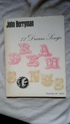 Cover of 77 Dream Songs Poems