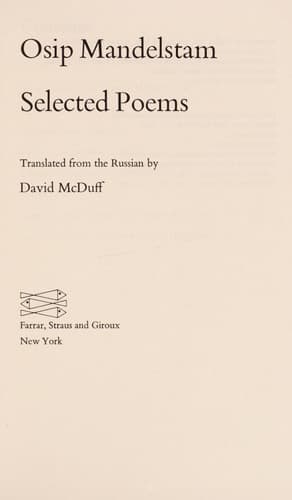 Cover of Selected Poems