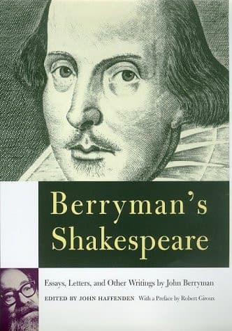 Cover of Berryman's Shakespeare