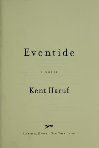 Cover of Eventide