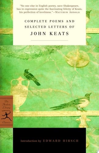 Cover of Complete Poems and Selected Letters of John Keats