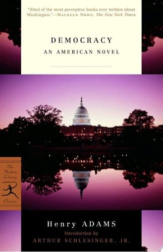 Cover of Democracy An American Novel