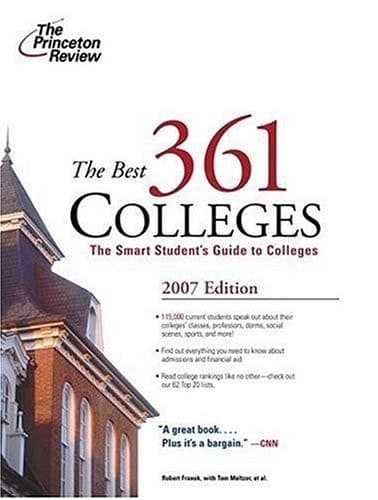 Cover of The Best 361 Colleges