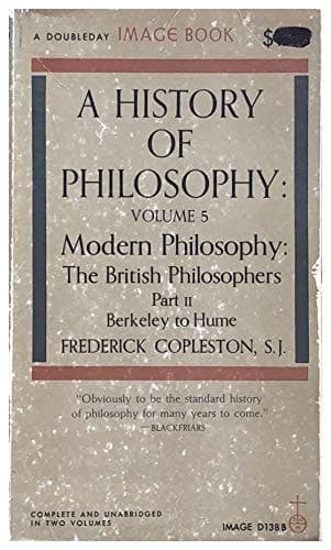Cover of A History of Philosophy Modern Philosophy the British Philosophers, Berkeley to Hume