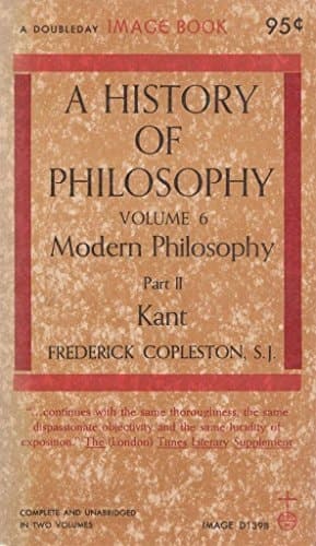 Cover of A History of Philosophy Modern philosophy. Part II, Kant