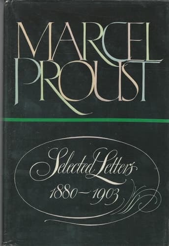 Cover of Marcel Proust, Selected Letters: 1904-1909
