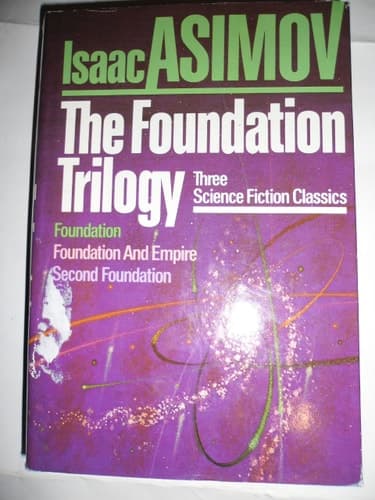 Cover of The Foundation Trilogy Three Science Fiction Classics
