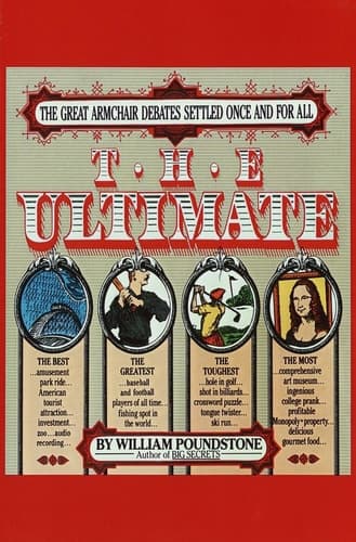 Cover of The Ultimate The Great Armchair Debates Settled Once and for All