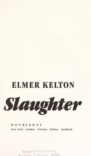 Cover of Slaughter
