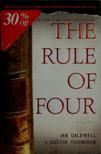 Cover of The Rule of Four