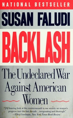 Cover of Backlash: The Undeclared War Against American Women