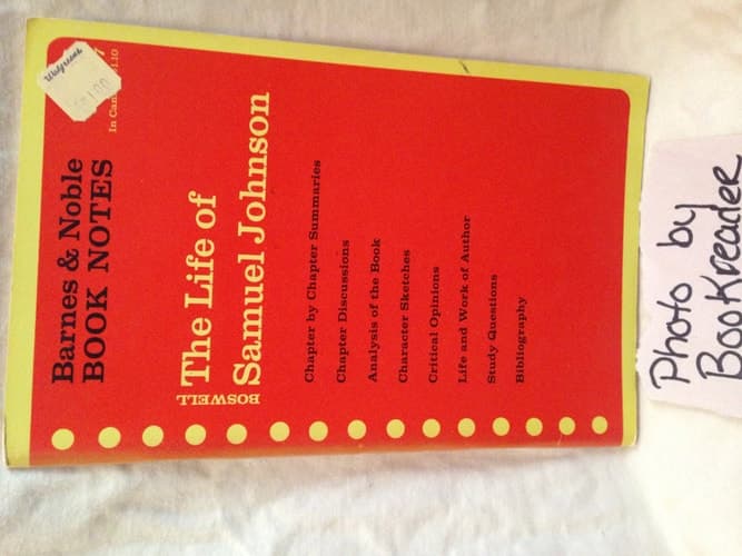 Cover of James Boswell: the Life of Samuel Johnson