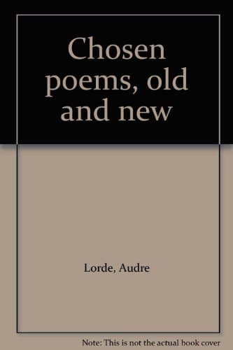 Cover of Chosen Poems, Old and New