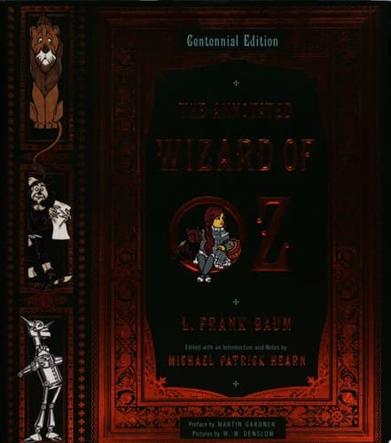 Cover of The Annotated Wizard of Oz The Wonderful Wizard of Oz
