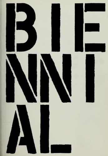 Cover of 1989 Biennial Exhibition, Whitney Museum of American Art, New York