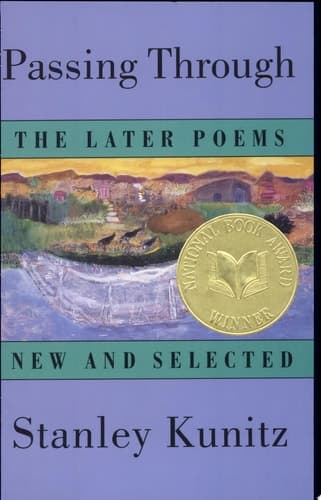 Cover of Passing Through The Later Poems, New and Selected