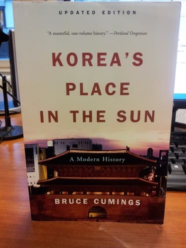 Cover of Korea's Place in the Sun A Modern History