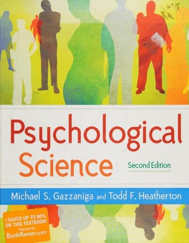Cover of Psychological Science