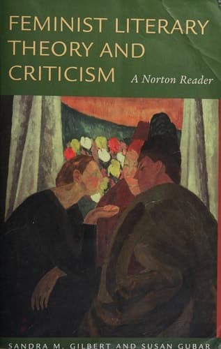 Cover of Feminist Literary Theory and Criticism A Norton Reader