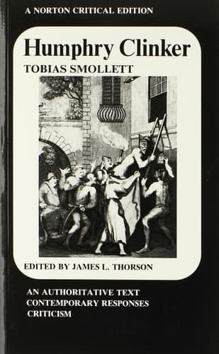 Cover of Humphry Clinker An Authoritative Text, Contemporary Responses, Criticism