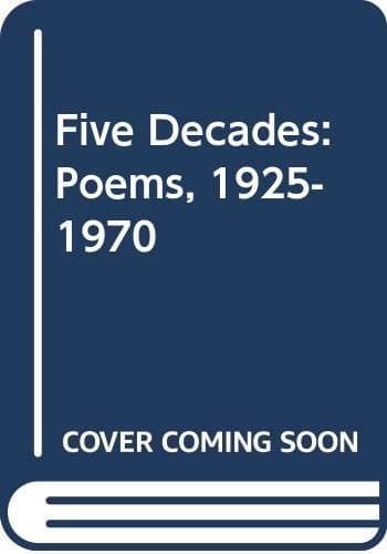 Cover of Pablo Neruda Five Decades, a Selection (poems, 1925-1970)