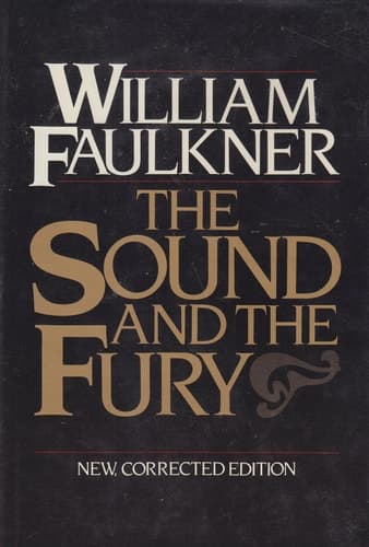Cover of The Sound and the Fury The Corrected Text with Faulkner's Appendix