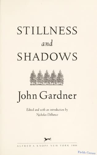 Cover of Stillness and Shadows