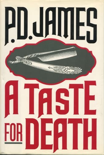 Cover of A Taste for Death