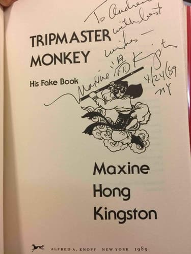 Cover of Tripmaster Monkey: His Fake Book