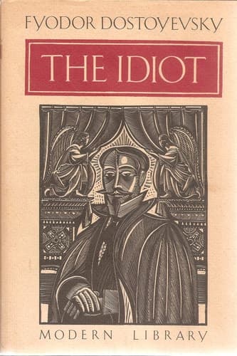 Cover of Idiot (English and Russian Edition)