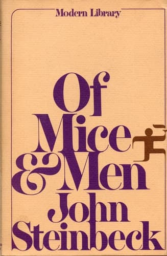 Cover of Of Mice & Men (Modern Library)