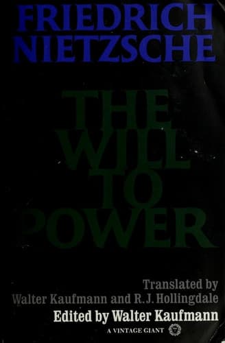 Cover of The Will to Power