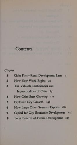Cover of The Economy of Cities