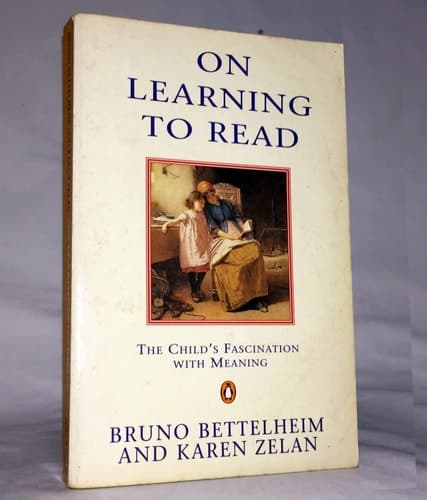 Cover of On Learning to Read The Child's Fascination with Meaning
