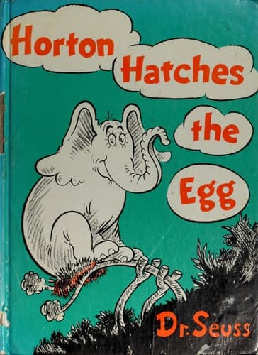 Cover of Horton Hatches the Egg
