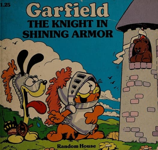 Cover of Garfield, the Knight in Shining Armor