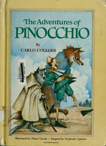 Cover of The Adventures of Pinocchio