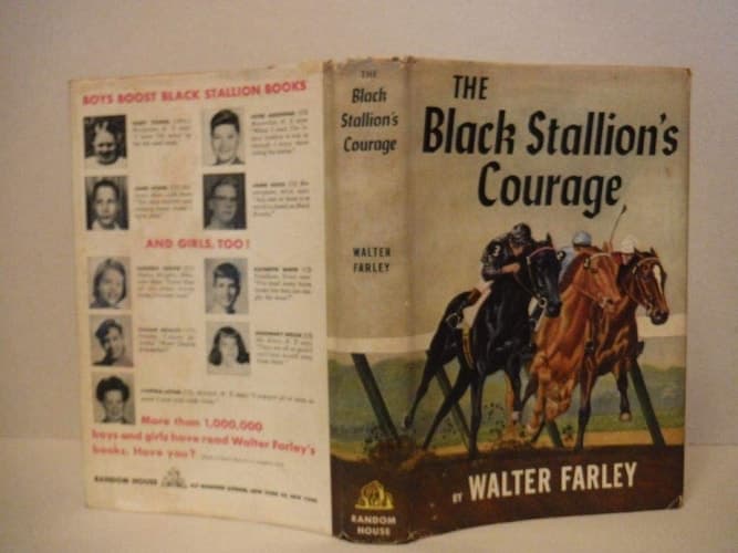 Cover of The Black Stallion's Courage