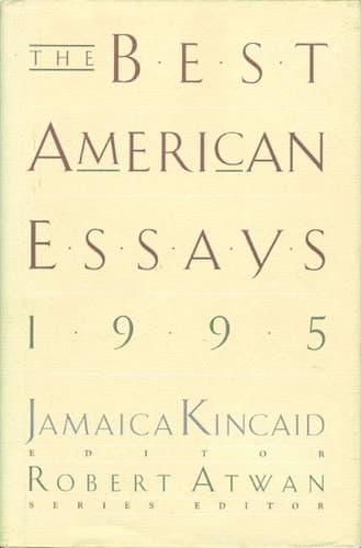 Cover of The Best American Essays, 1995