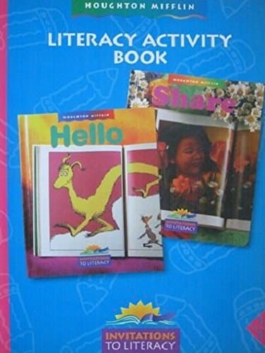 Cover of Houghton Mifflin Invitations to Literature Litercy Activity Book Imp Level 1.2 - 1.3