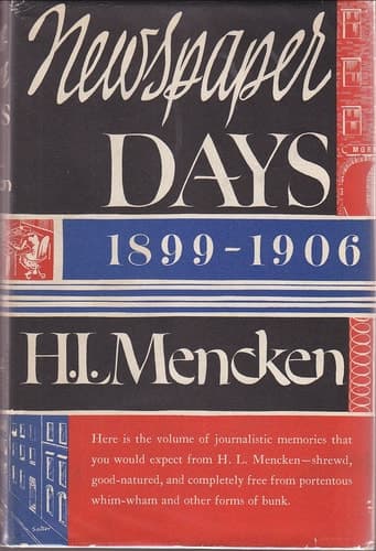 Cover of Newspaper Days