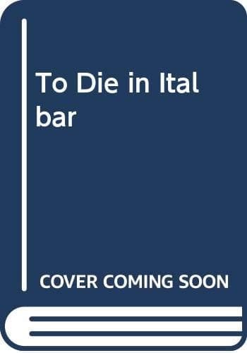 Cover of To Die in Italbar