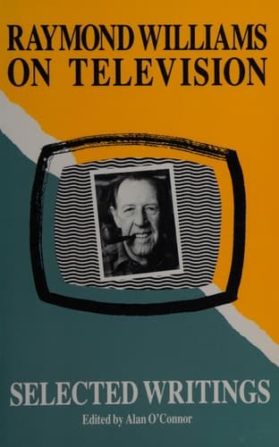 Cover of On Television Selected Writings
