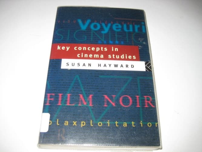 Cover of Key Concepts in Cinema Studies