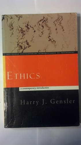 Cover of Ethics: A Contemporary Introduction (Routledge Contemporary Introductions to Philosophy)