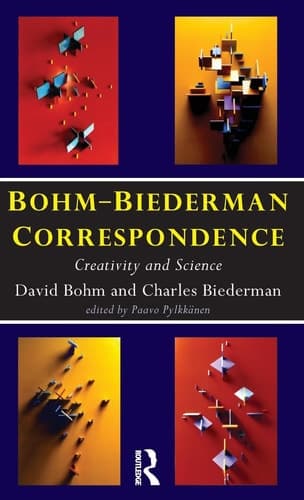 Cover of Bohm-Biederman Correspondence: Creativity and science
