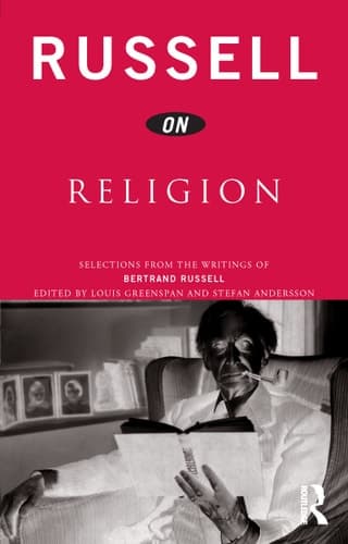 Cover of Russell on Religion Selections from the Writings of Bertrand Russell