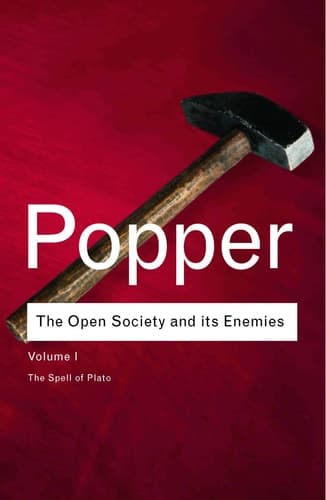 Cover of The Open Society and Its Enemies: The spell of Plato