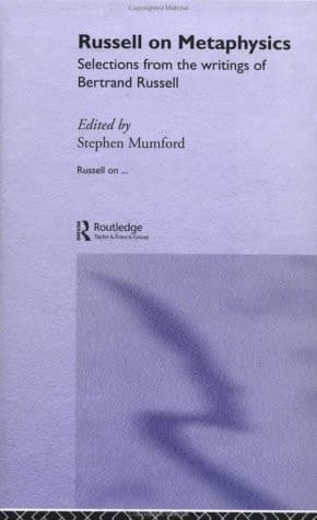 Cover of Russell on Metaphysics Selections from the Writings of Bertrand Russell