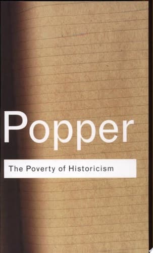 Cover of The Poverty of Historicism